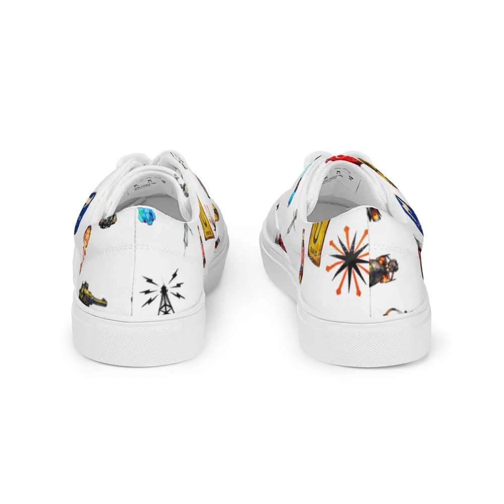 Apocalyptic Icons Canvas Shoes #fallout product image (6)