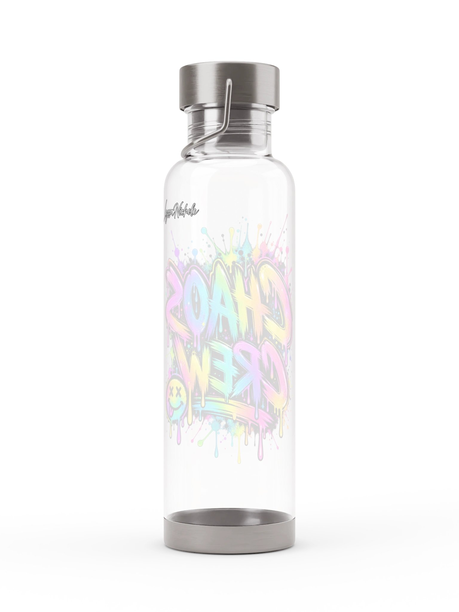 Chaos Crew Rainbow Graffiti Water Bottle product image (4)