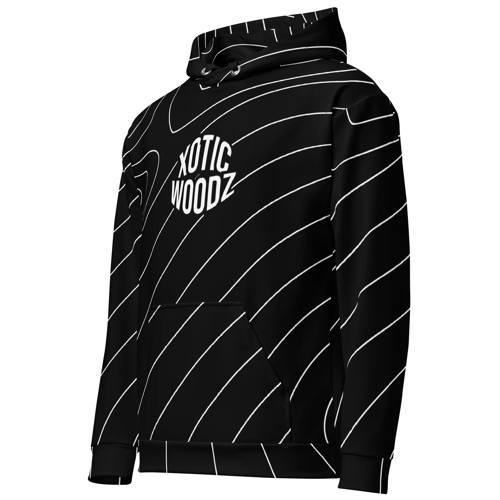 Flowing Monochrome Dreams Hoodie product image (2)