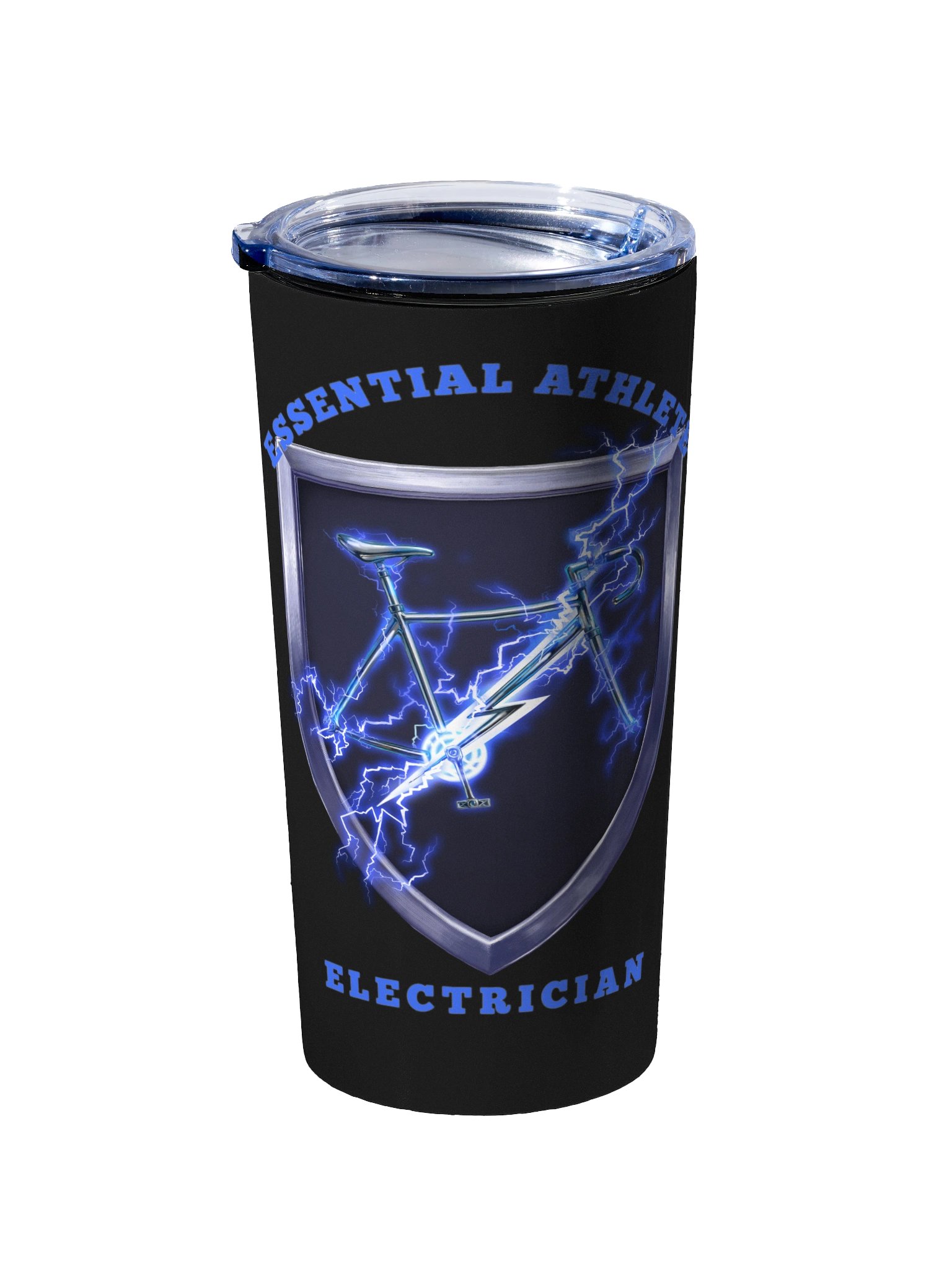 Shield Series: Electrician Edition (Black) Tumbler product image (2)