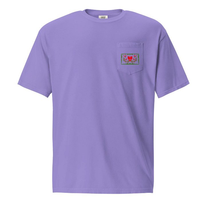 Hungarian Folk Art Tranquility Pocket Tee product image (1)