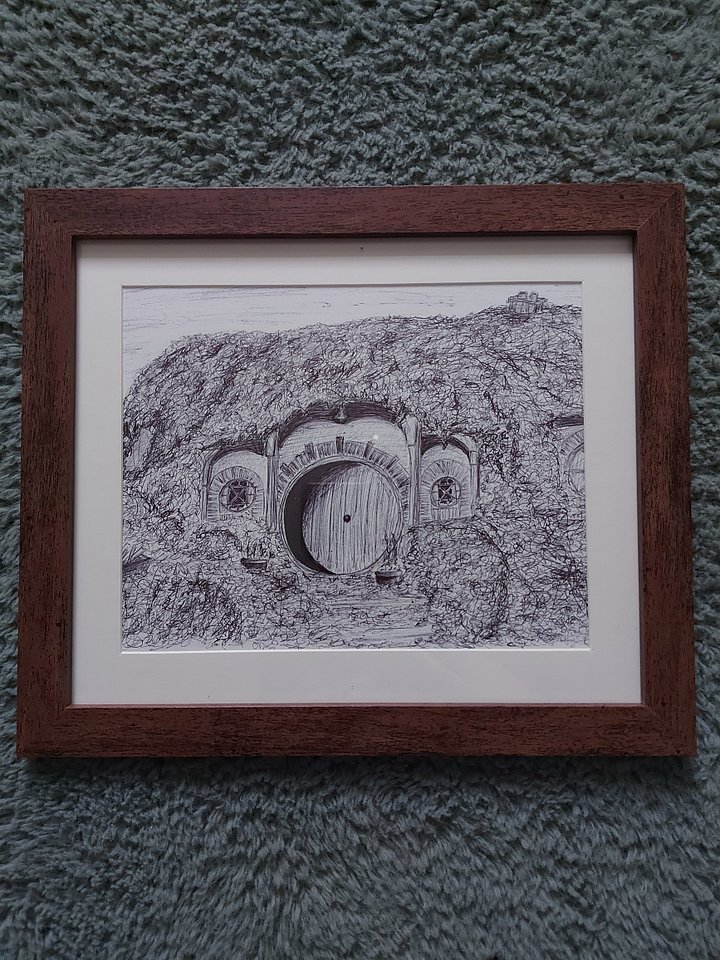 Fantasy House Original Sketch product image (1)