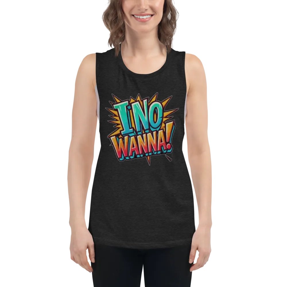 I no Wanna Womens Tee product image (5)