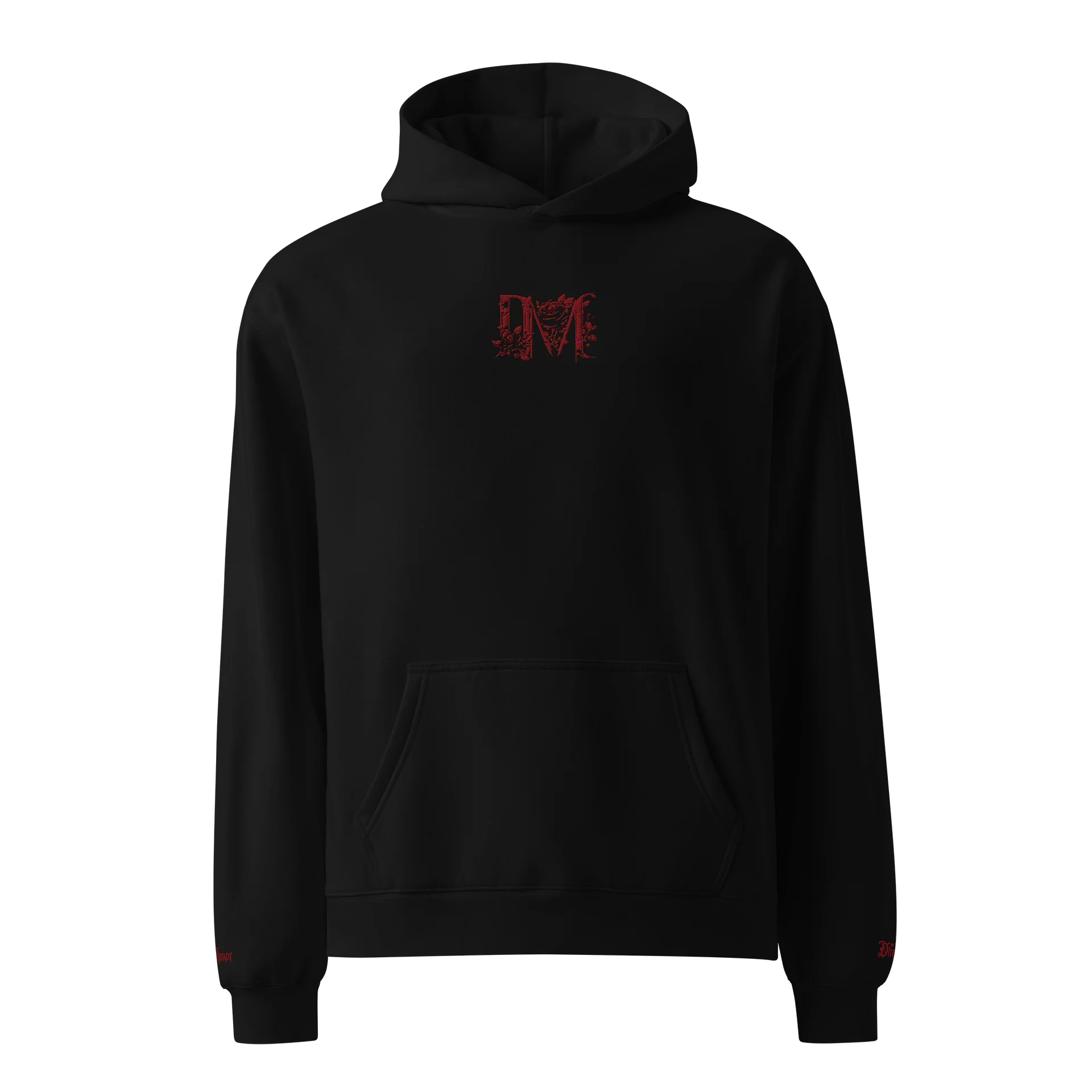 THE DIRE MANOR® — SCARLET SEAL HEAVYWEIGHT HOODIE product image (1)