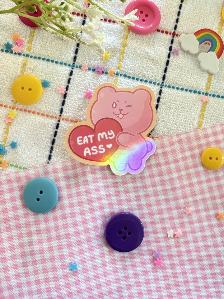 Lucy Sassy Valentine's Sticker product image (1)