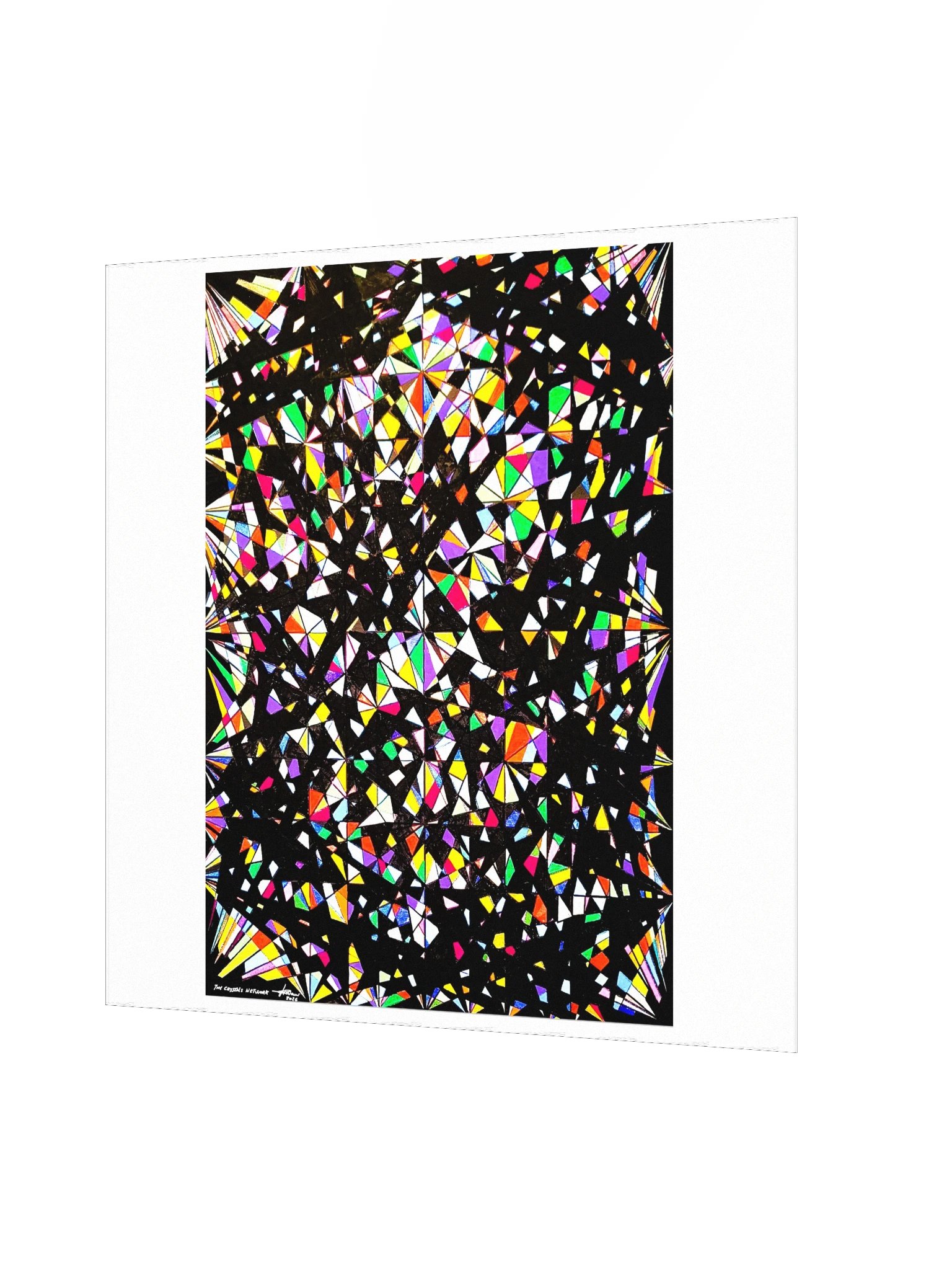 The Crystals Network - Enhanced Matte Paper Poster 18×18 product image (2)