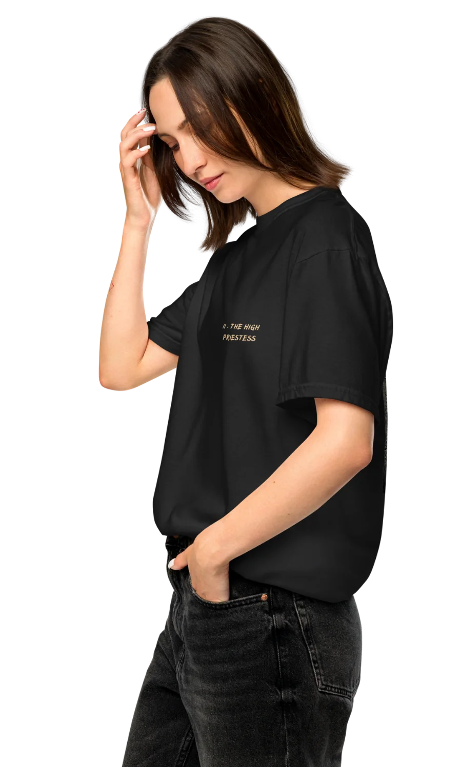 II - THE HIGH PRIESTESS Vintage Tee product image (2)