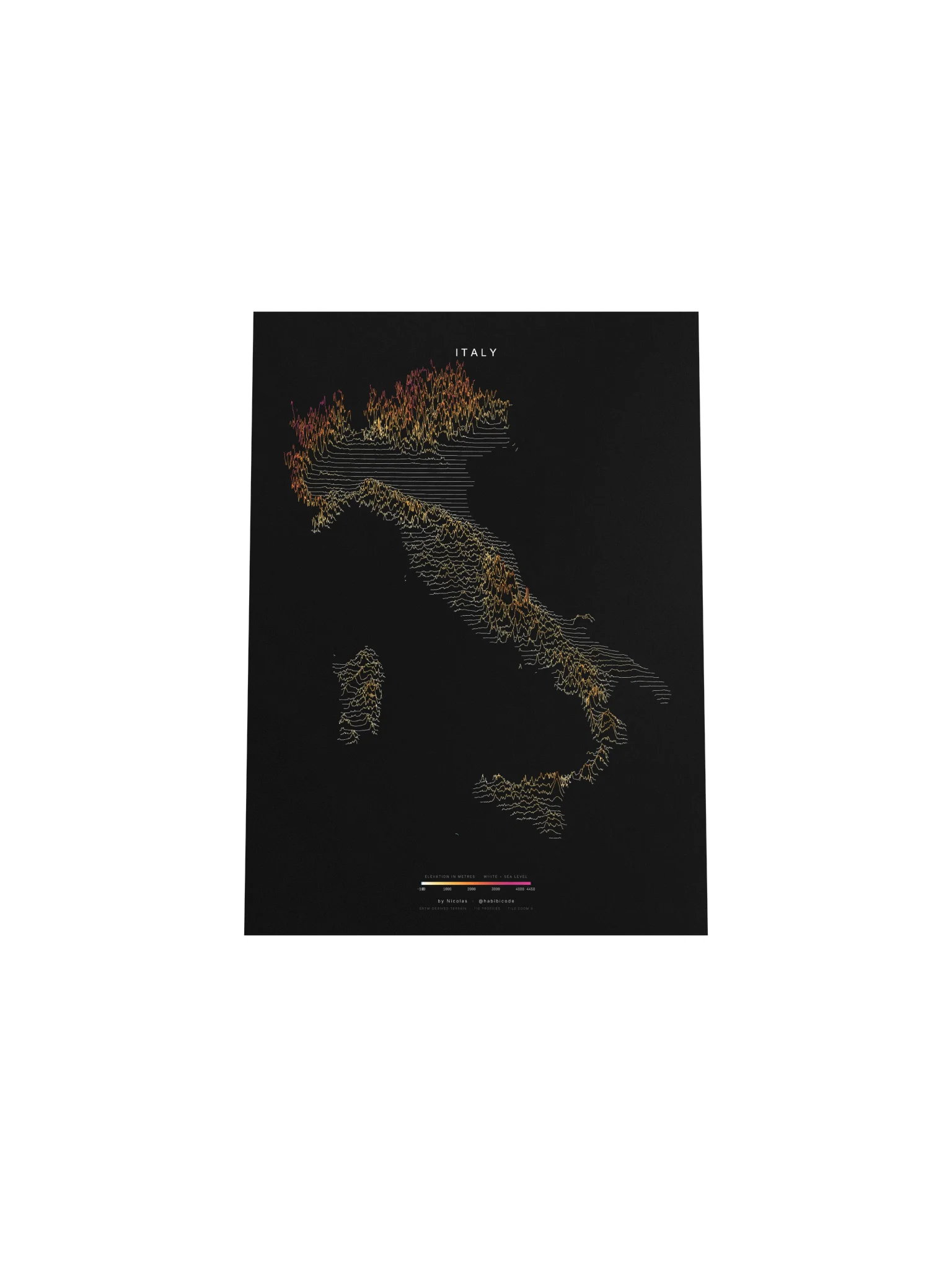 Ridgeline Poster - Italy product image (4)