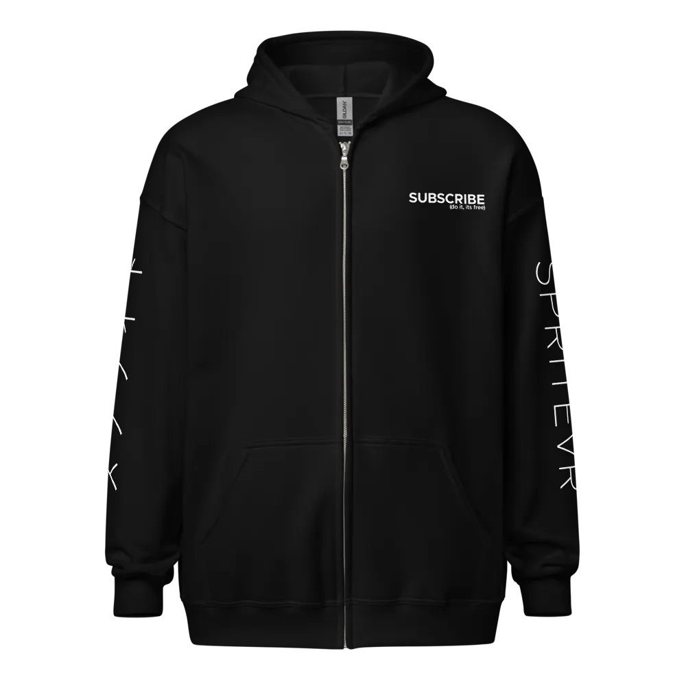 Subscribe Zip Hoodie product image (1)