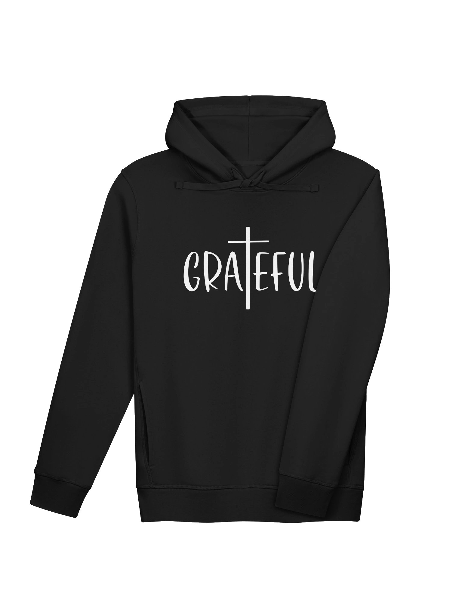 Grateful Cross Graphic Organic Side Pocket Hoodie product image (4)