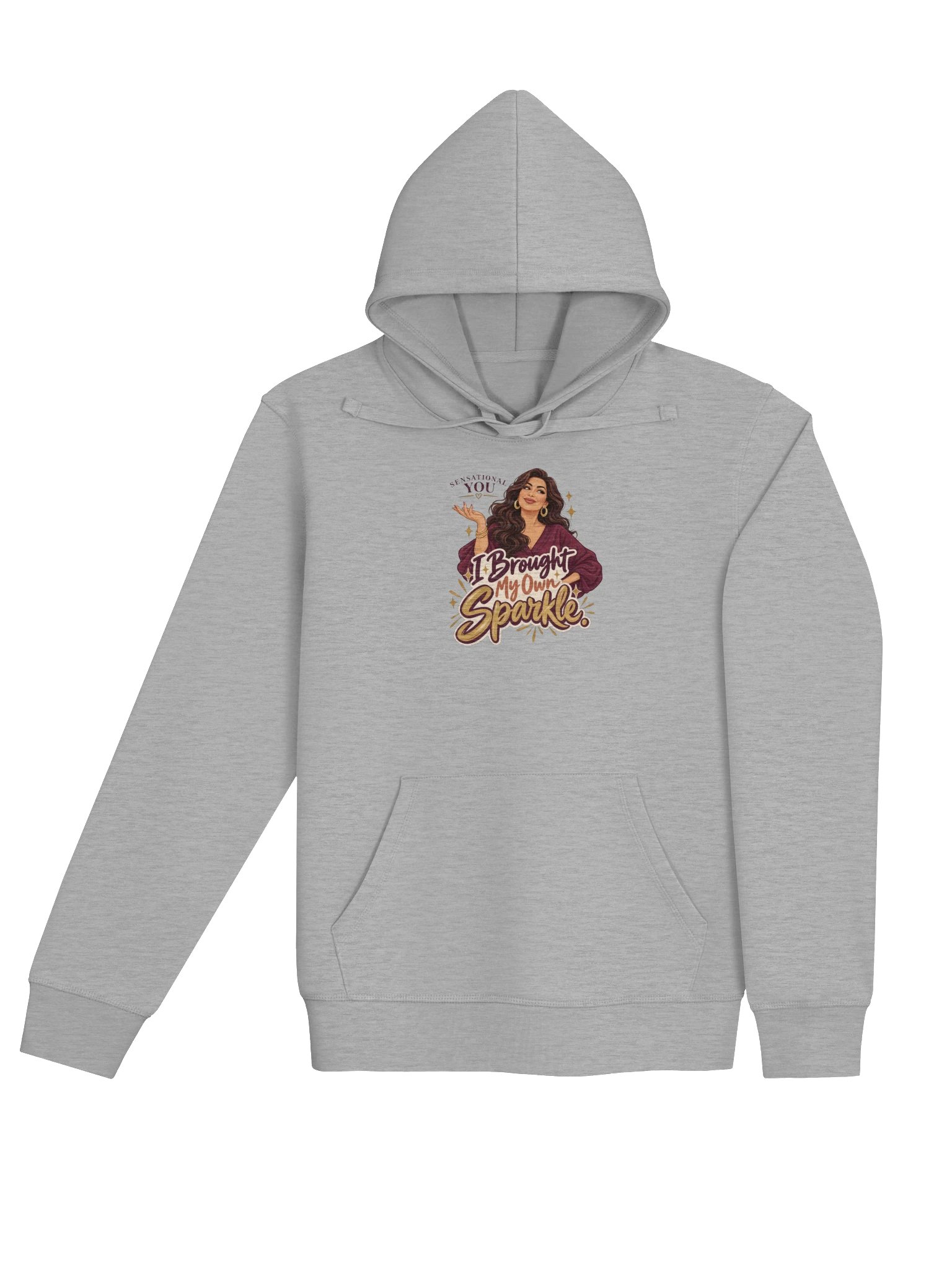 Brought My Own Sparkle Organic Hoodie product image (22)