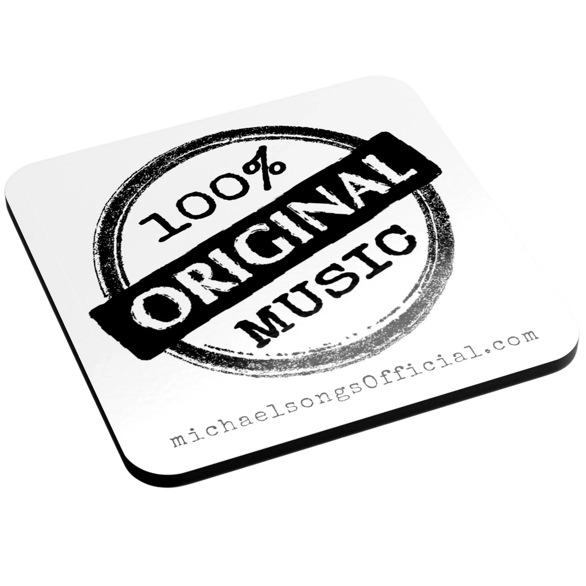 cork coaster w/minimalist coffee ring logo product image (1)