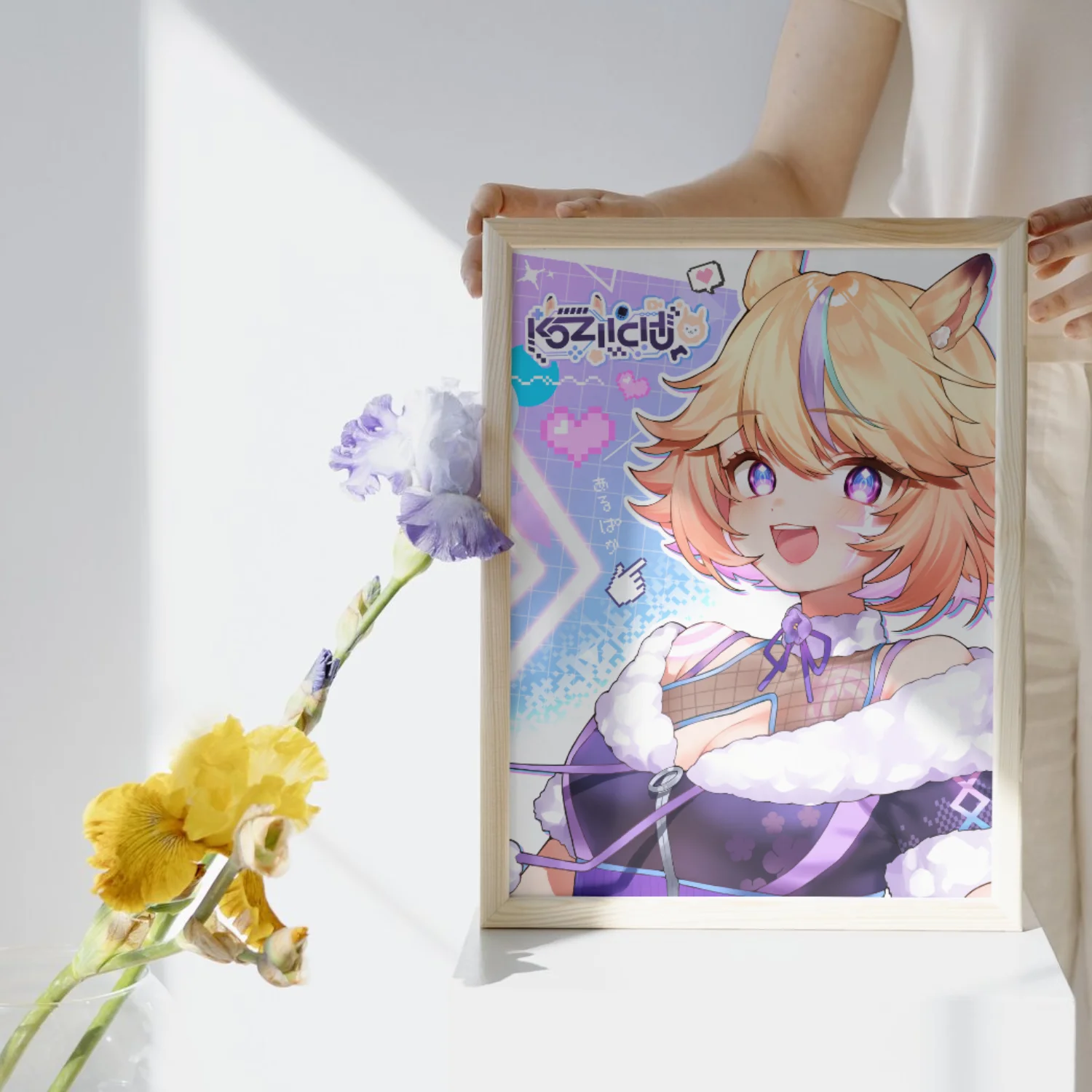 KoziiChu Alpaca VTuber Poster (12″ x 16″) product image (4)