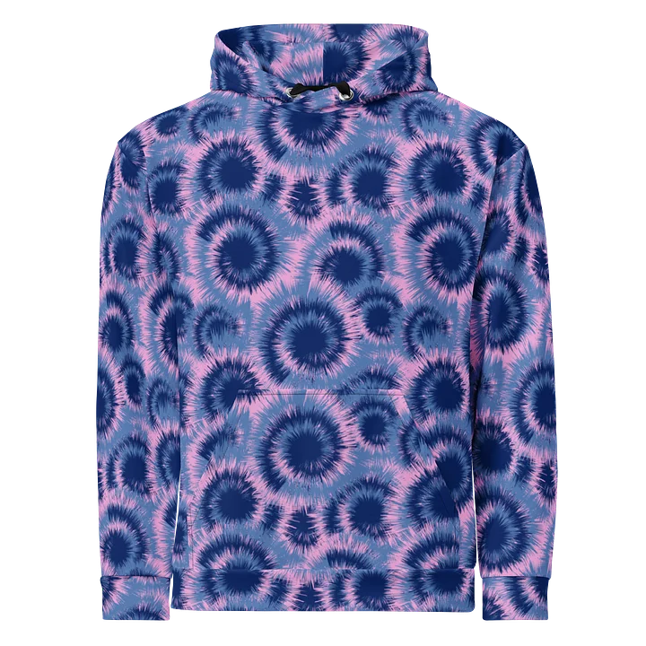 Comfortable Cotton Hoodie with Colorful Tie Dye Graphic product image (1)