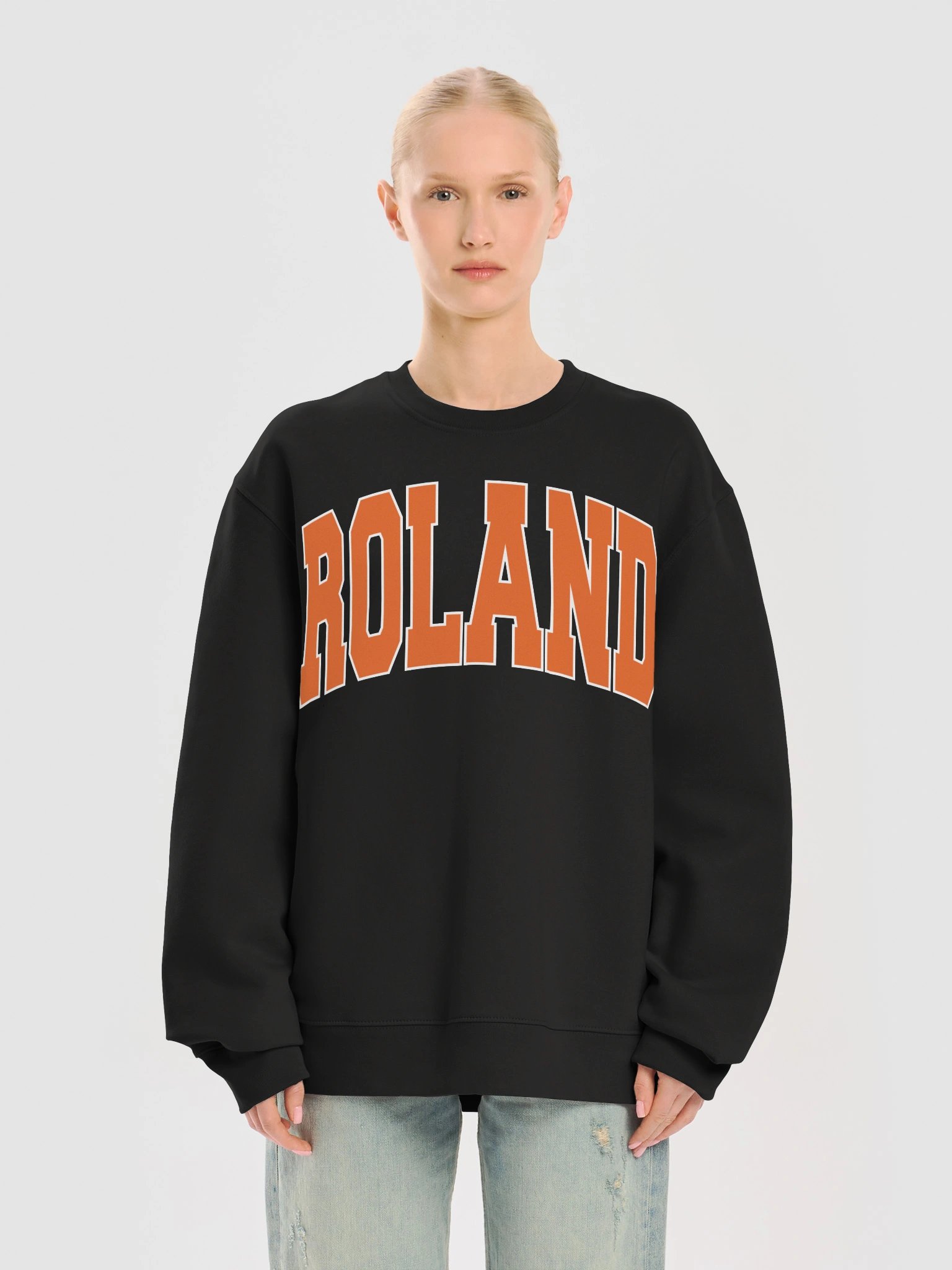 Roland Oversized Collegiate Sweatshirt product image (43)