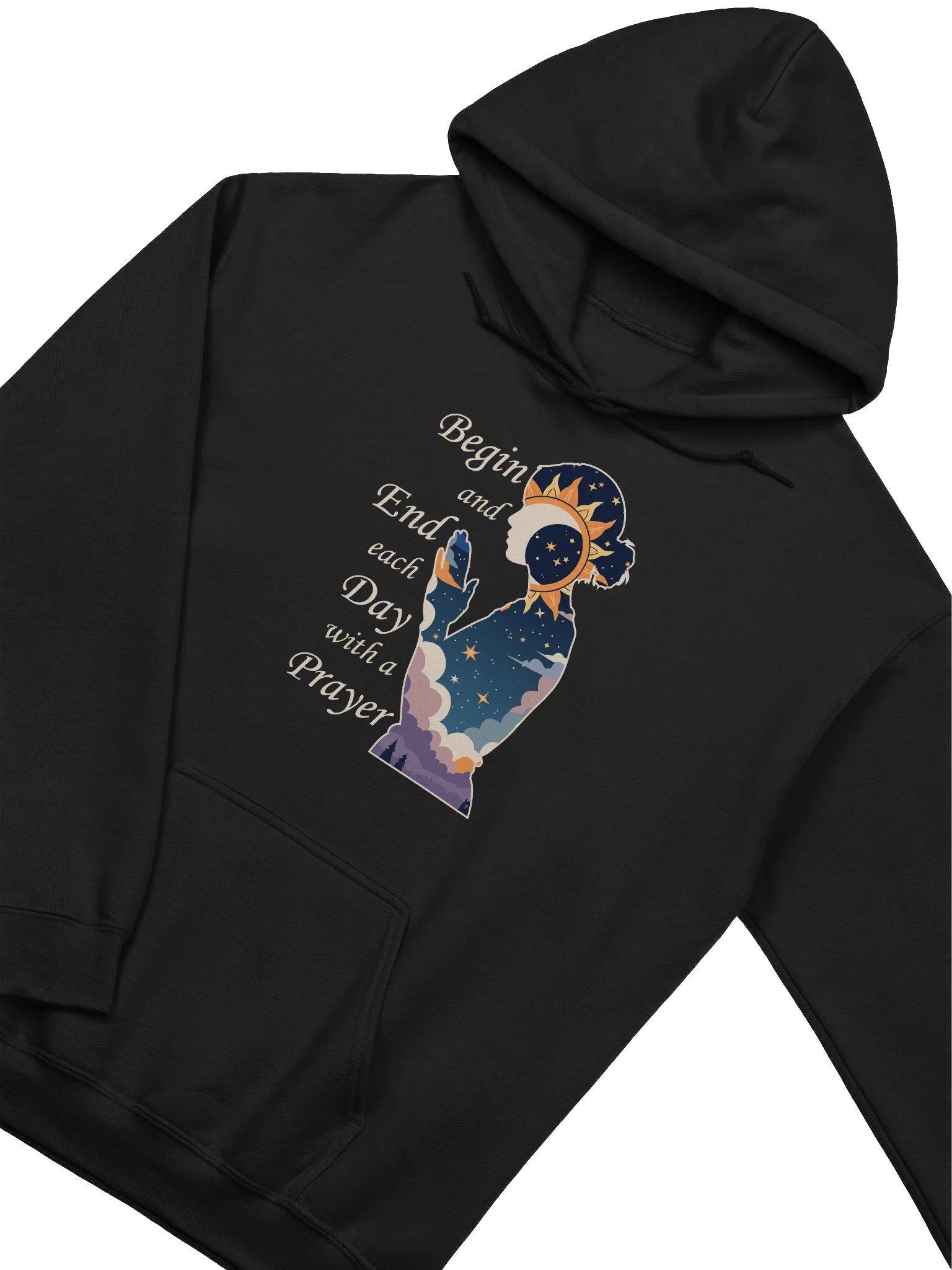 Celestial Prayer Classic Gildan Hoodie product image (2)