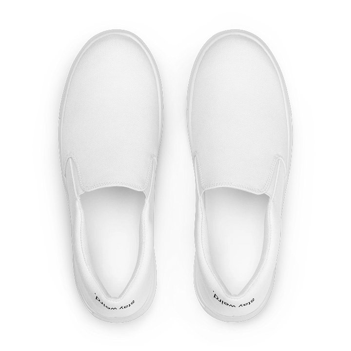 Stay weird Women's Slip-On Canvas Shoes product image (1)