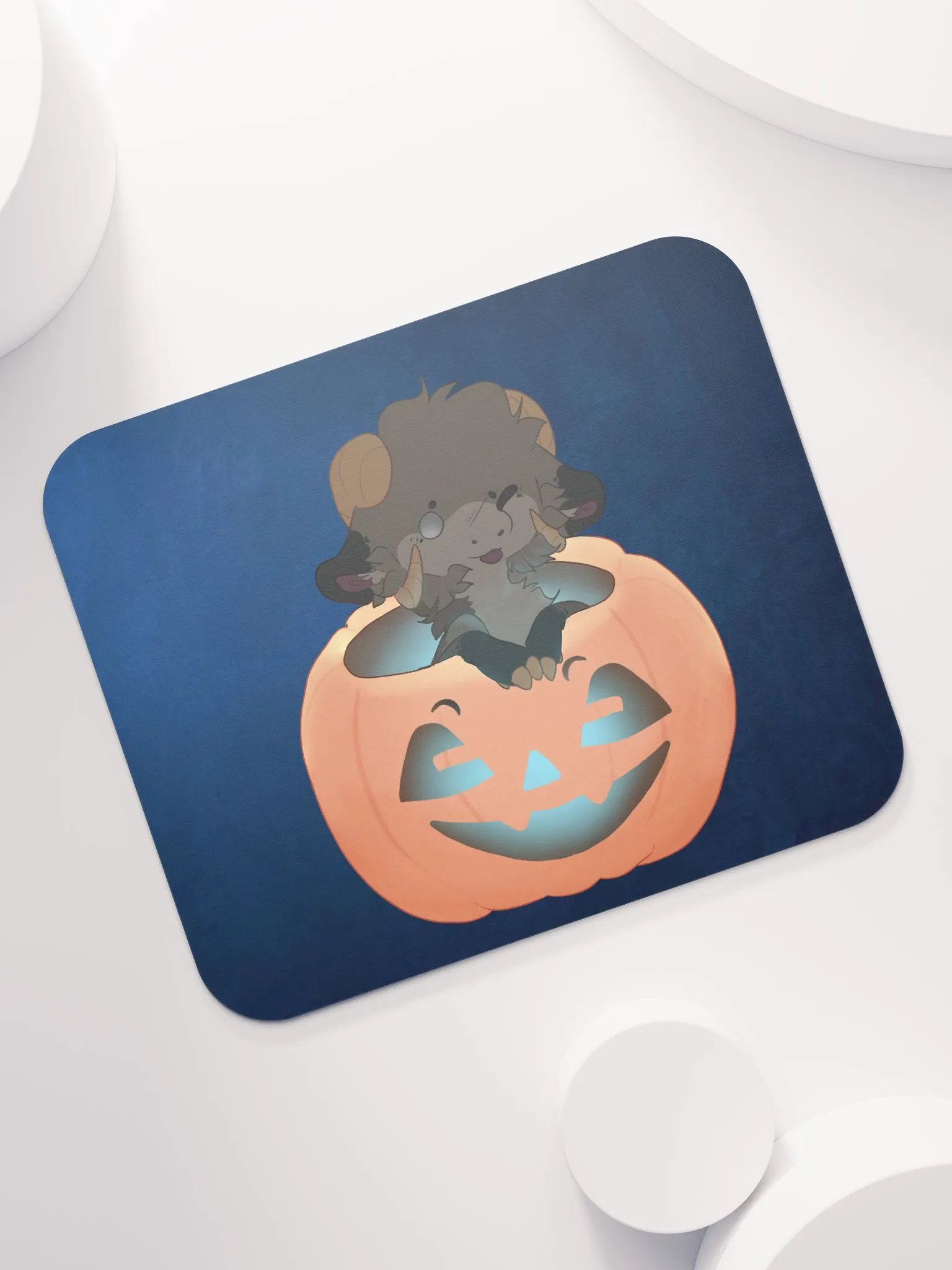 Halloween Pumpkin Mouse Pad product image (7)