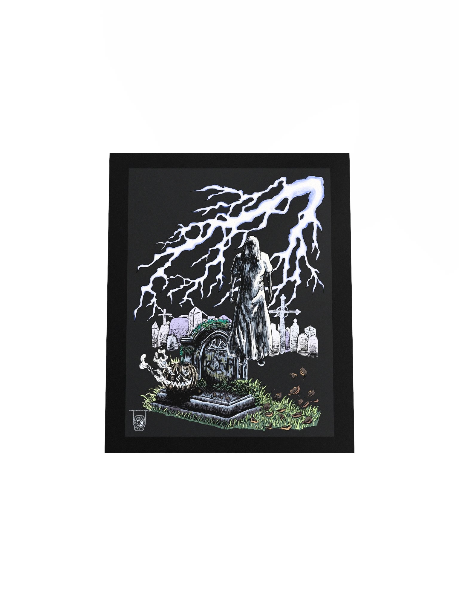 Phantom V- Halloween Night (Color Variant)- Poster Print (Black Background) product image (5)