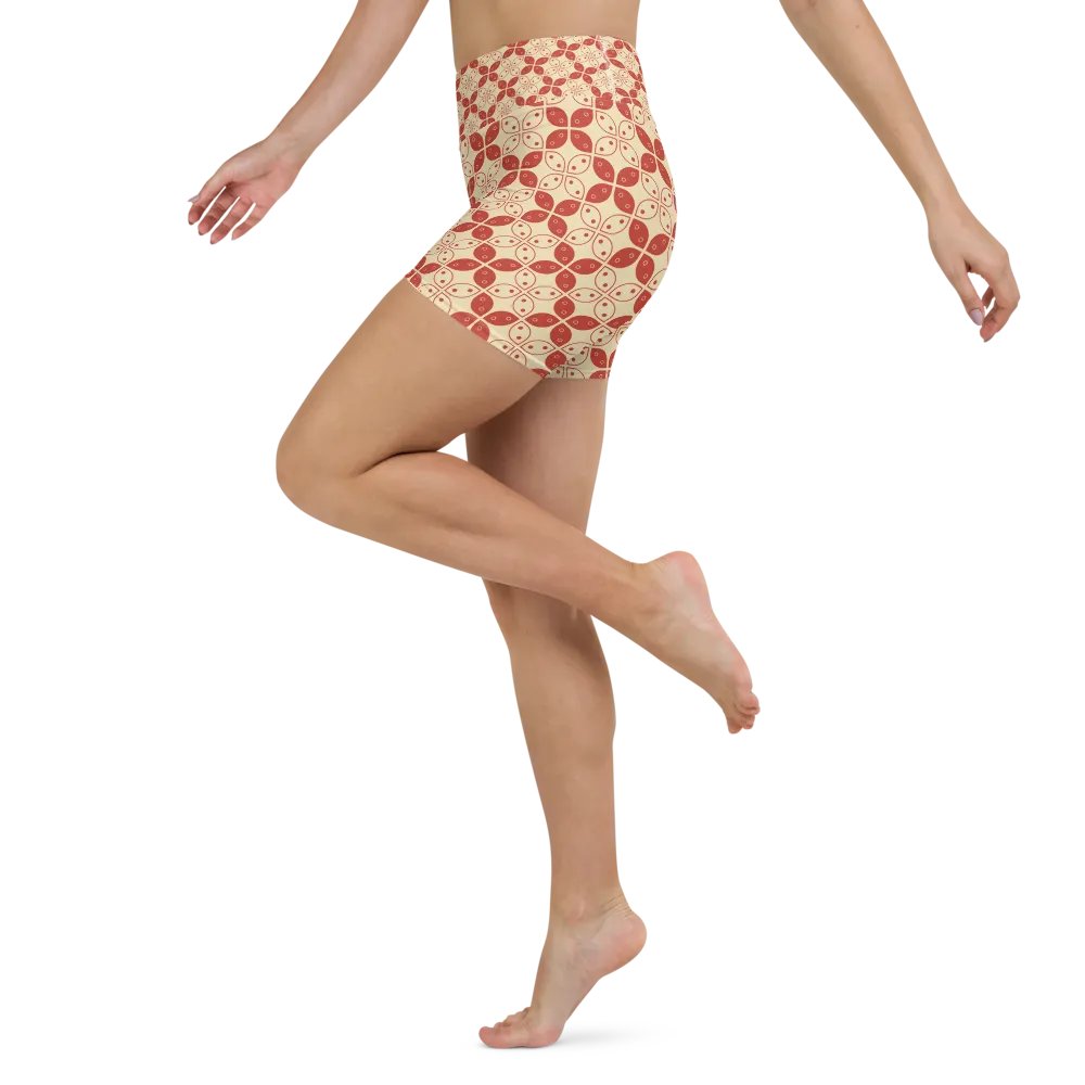 Batik Kawung Yoga Shorts product image (4)