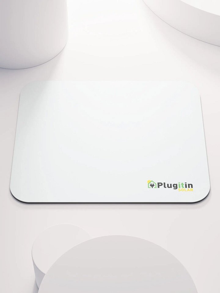 Plug It In Solar High-Quality Classic Mouse Pad product image (1)