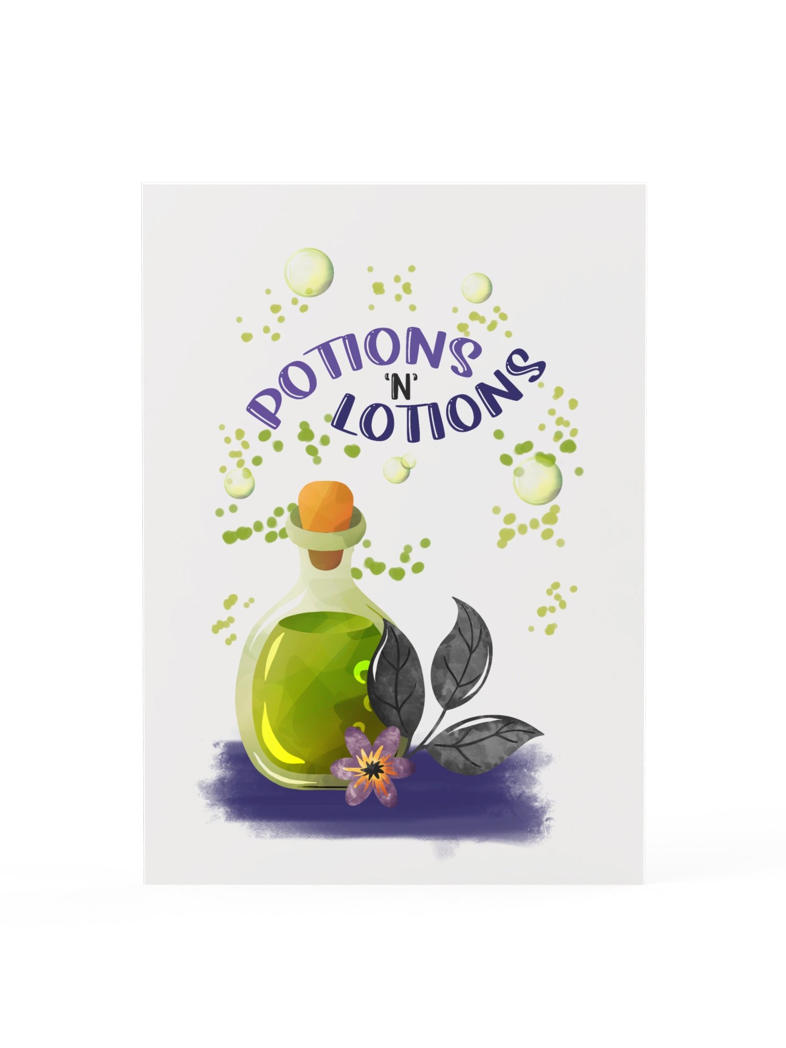 Potions and Lotions Halloween Print product image (2)