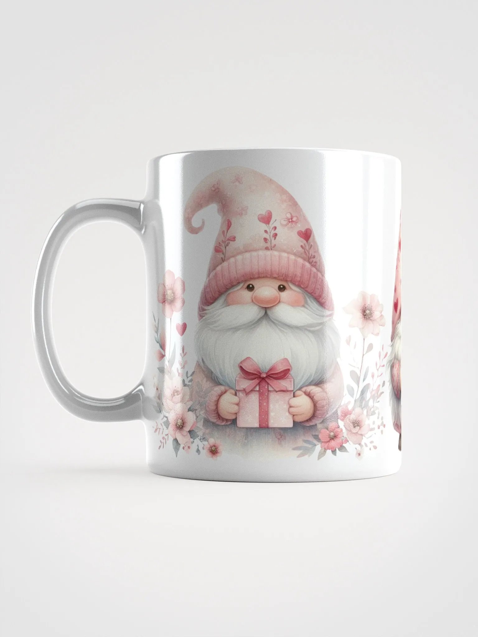 Pink Valentine Gnome Trio Mug product image (3)