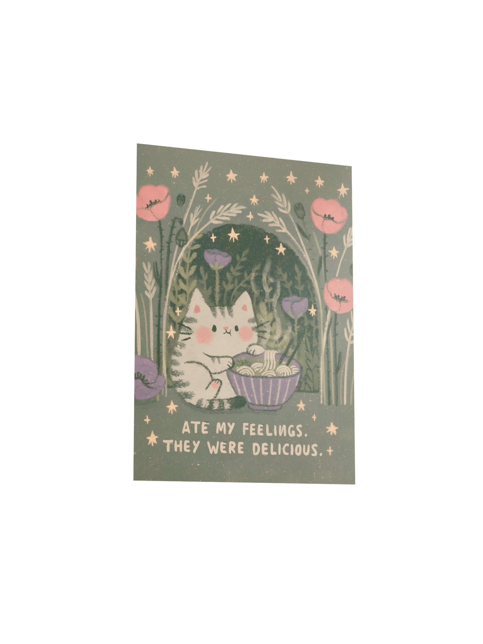 Ate My Feelings Cat Poster product image (23)