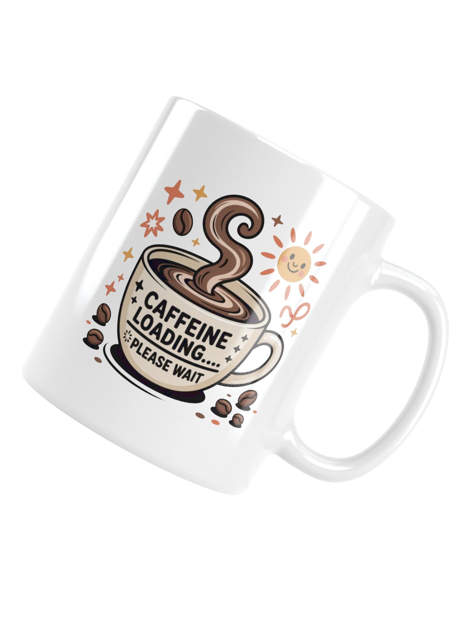 Caffeine Loading Funny Coffee Mug – Humor for Every Morning product image (6)