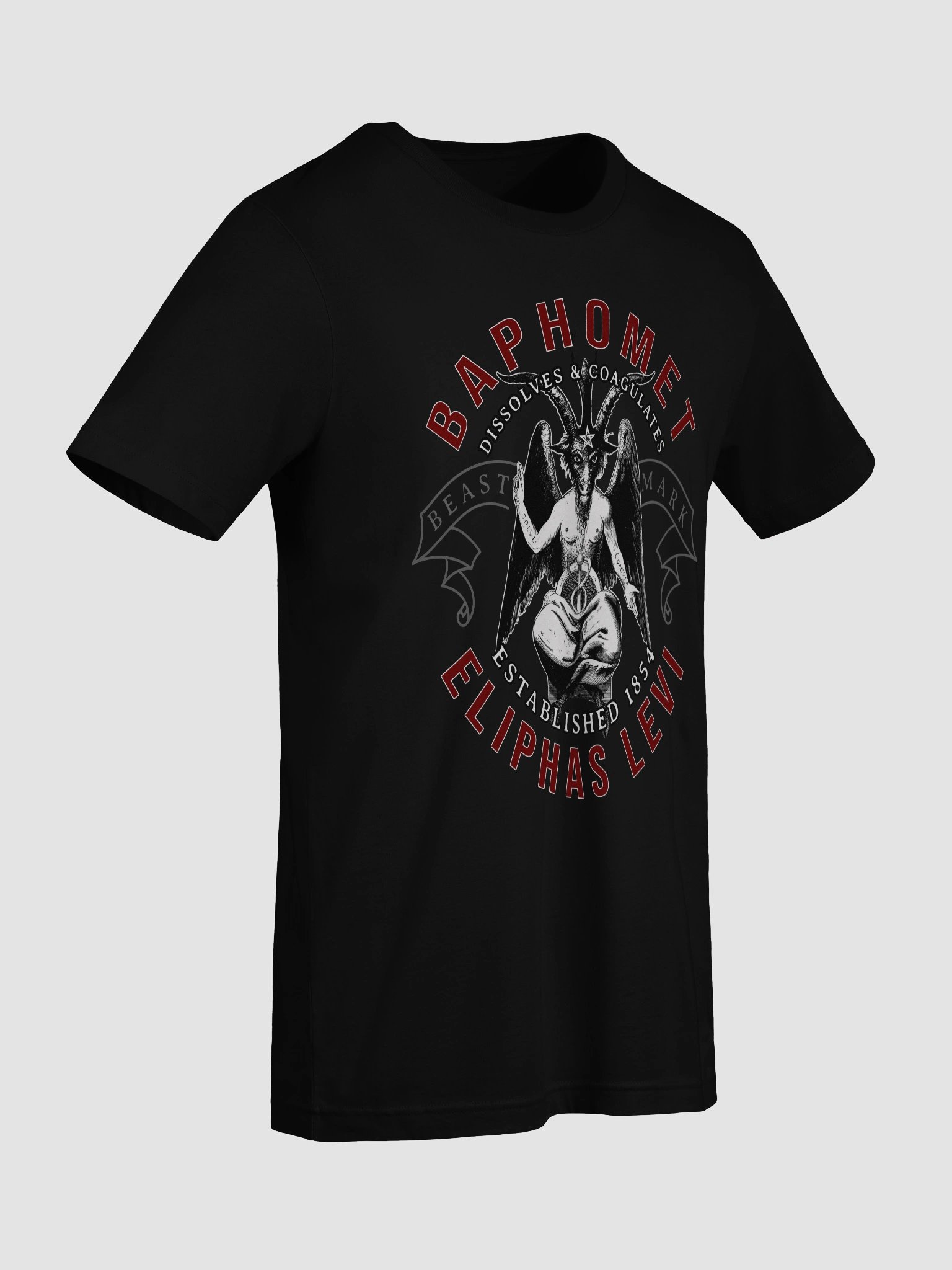 Baphomet Retro Unisex Short Sleeve Tee product image (9)