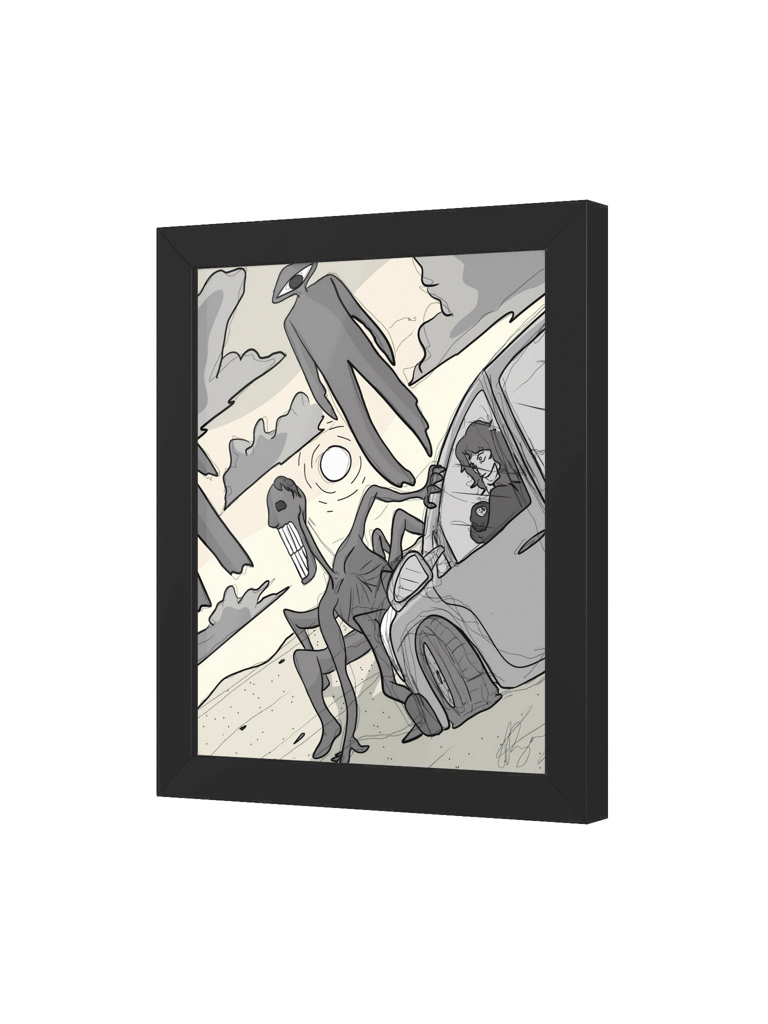 It Knows — Framed Print product image (15)