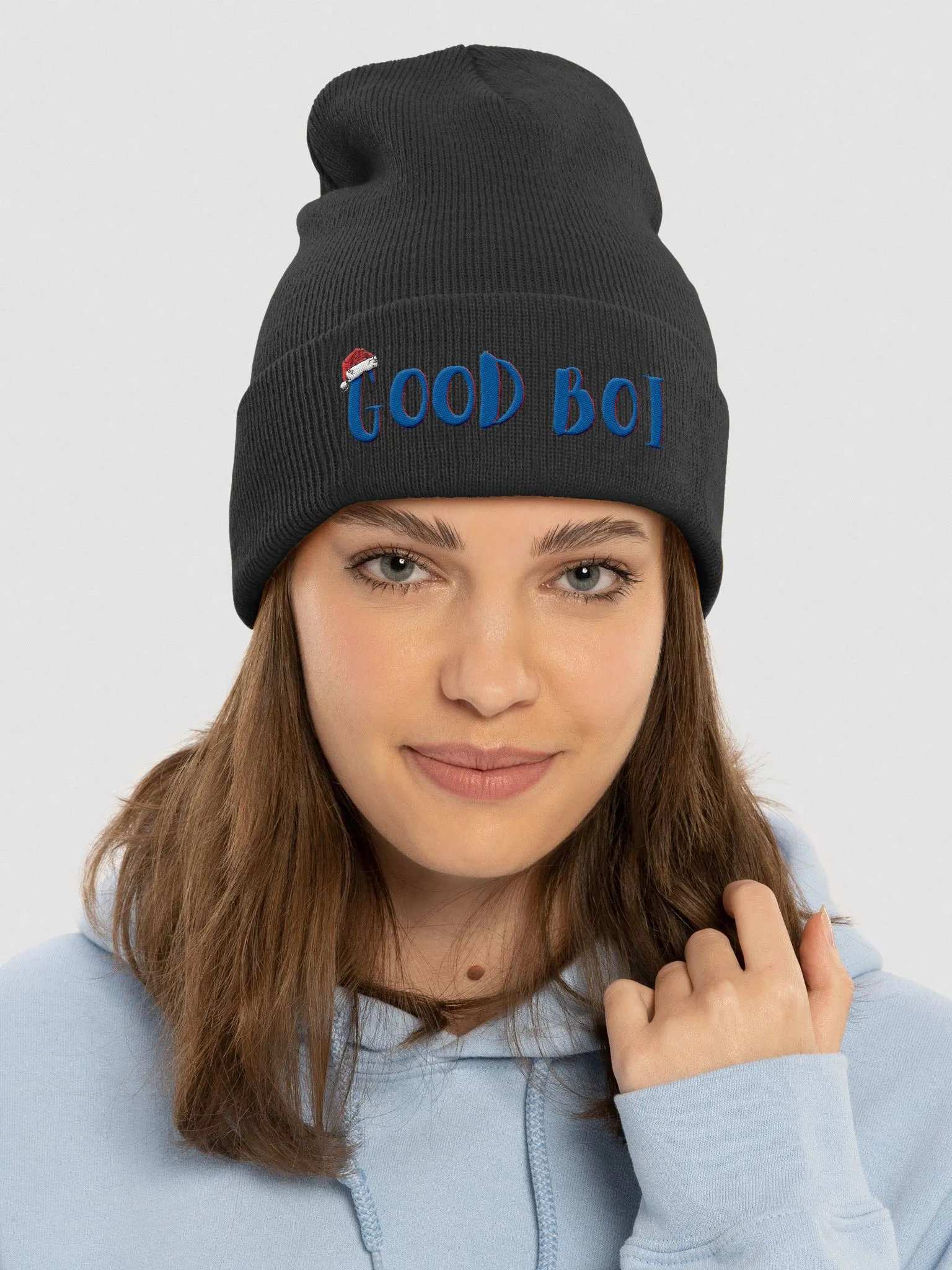 CHRISTMAS GOOD BOI BEANIE product image (3)