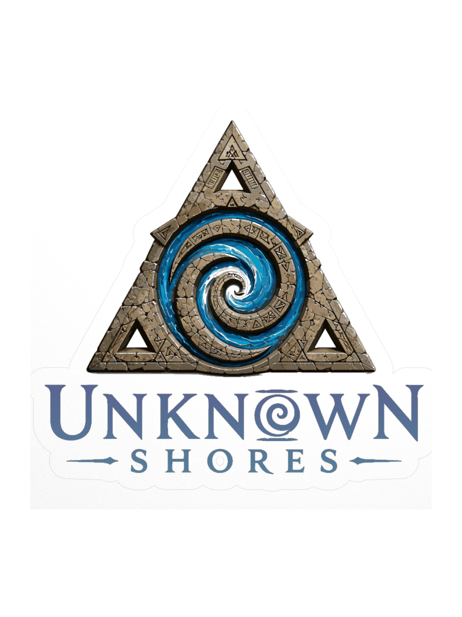 Unknown Shores Logo Sticker product image (2)