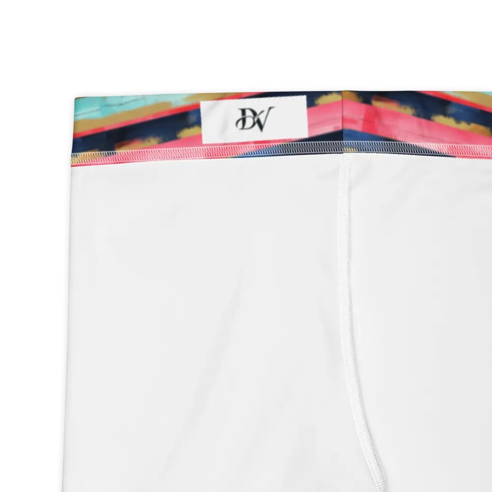 Neuro Diversity Colorful Stripes Capris product image (7)
