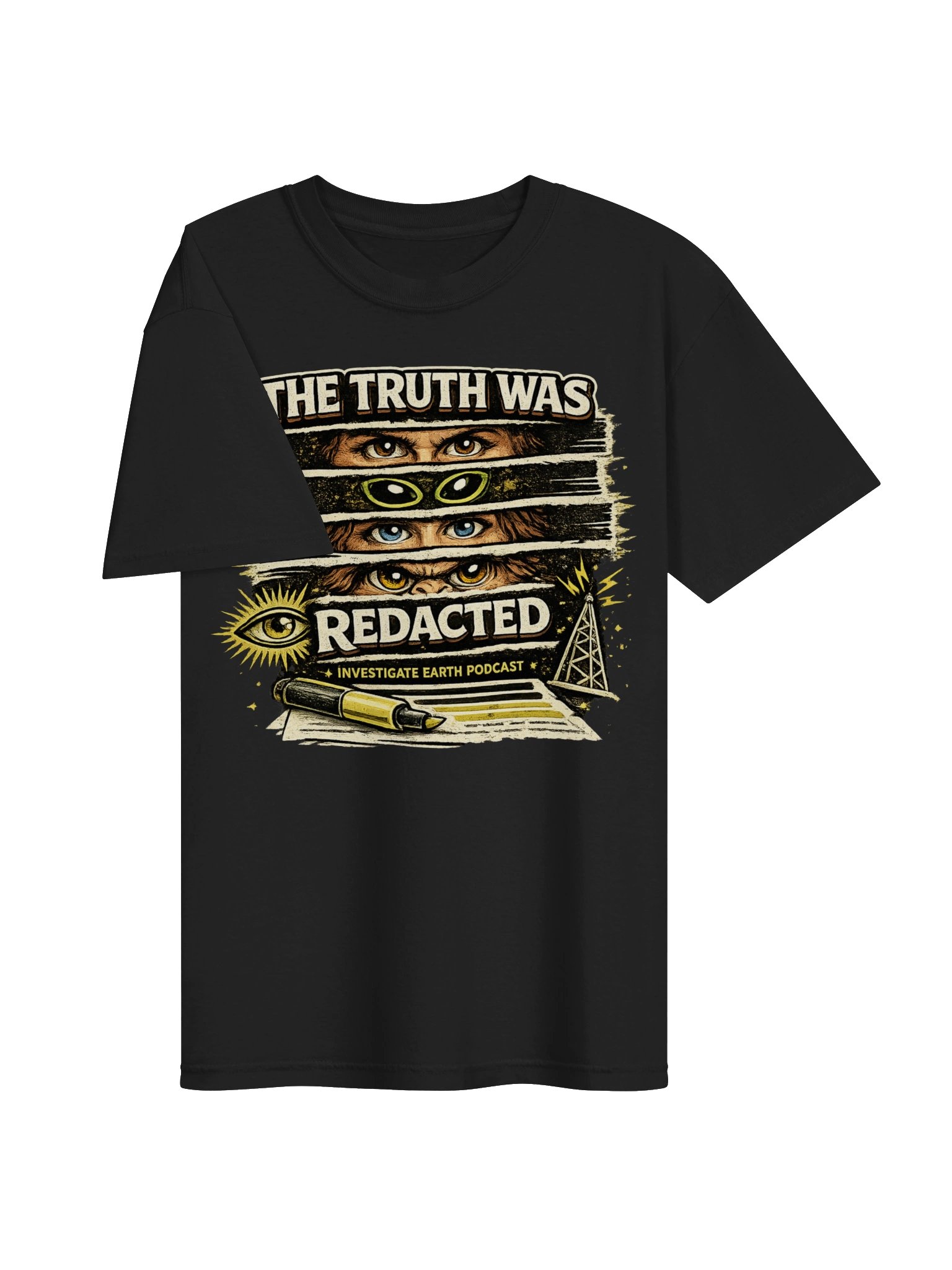 The Truth Was Redacted T-Shirt product image (2)