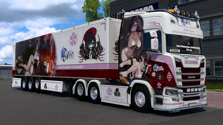 [ETS2] IJN Asama (Blooming Upon a Bewitching Night) - Azur Lane [Combo Skin] product image (1)
