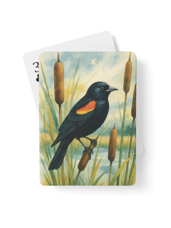 Red-Winged Blackbird Playing Cards product image (1)