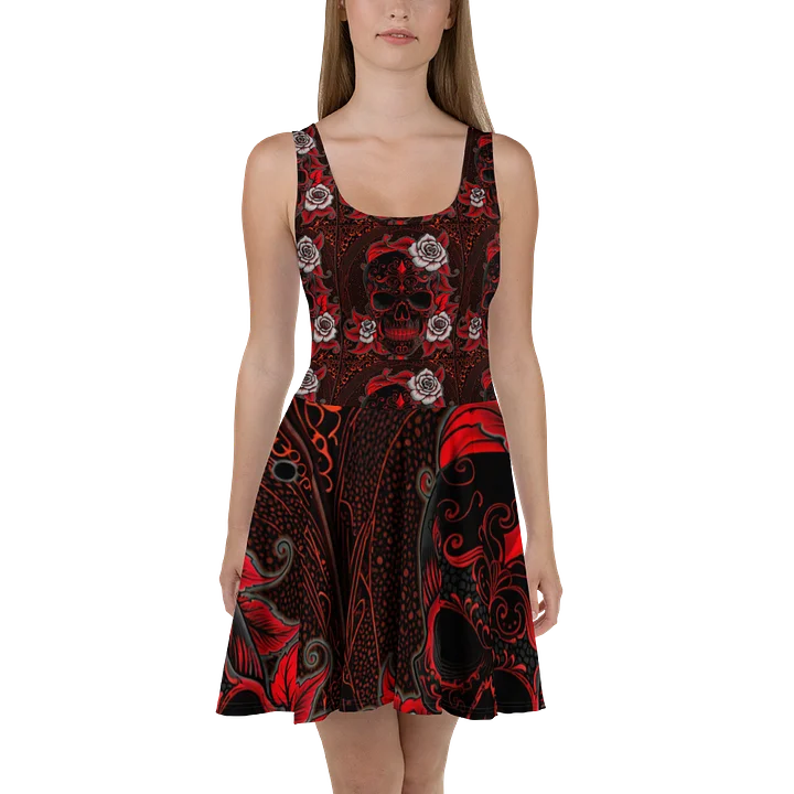 Crimson Bloom Dress product image (2)