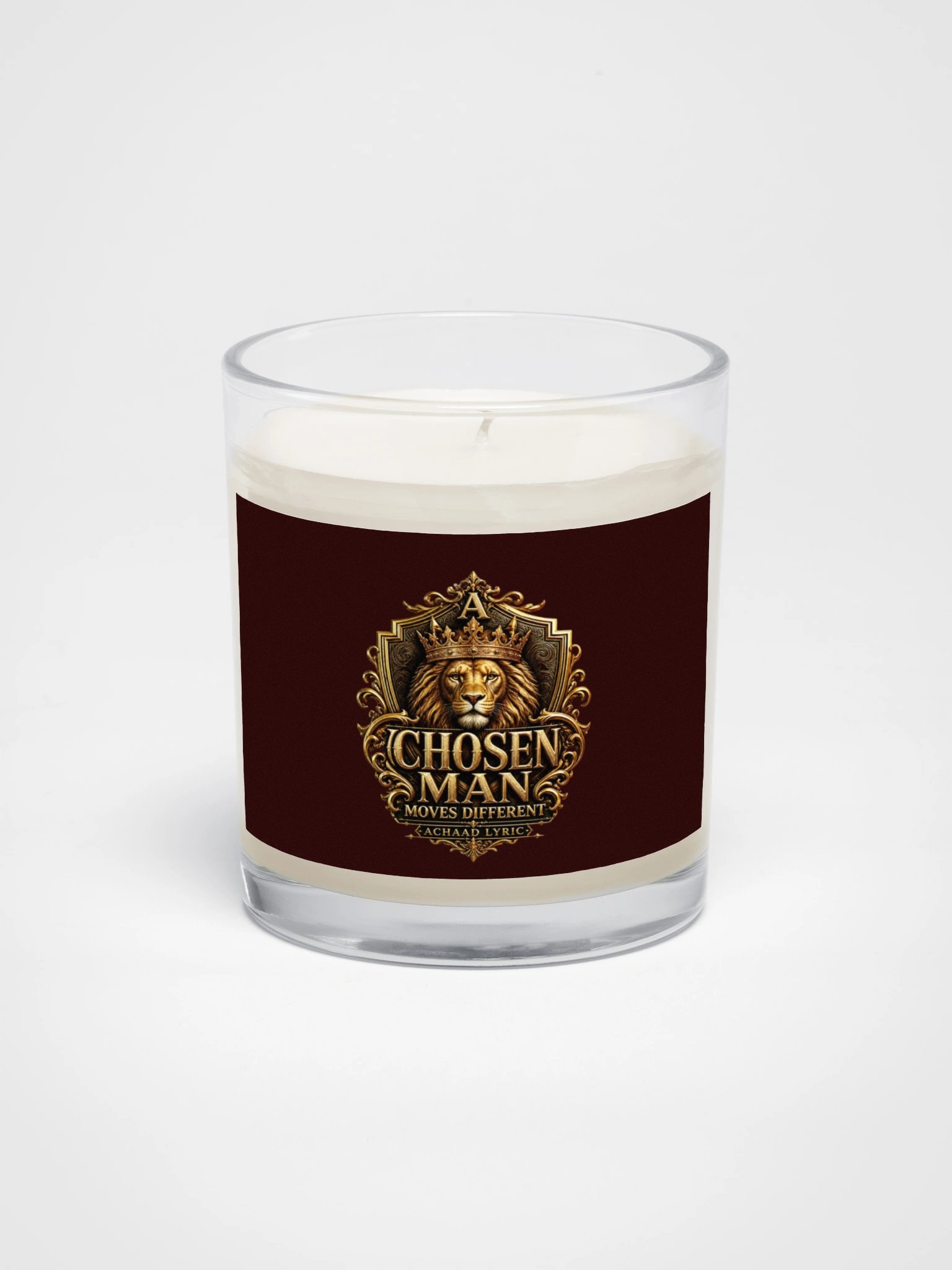 A Chosen Man Moves Different | Royal Burgundy Signature Candle product image (1)
