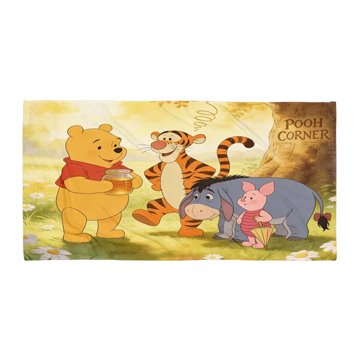 Pooh Bear Beach Towel product image (1)