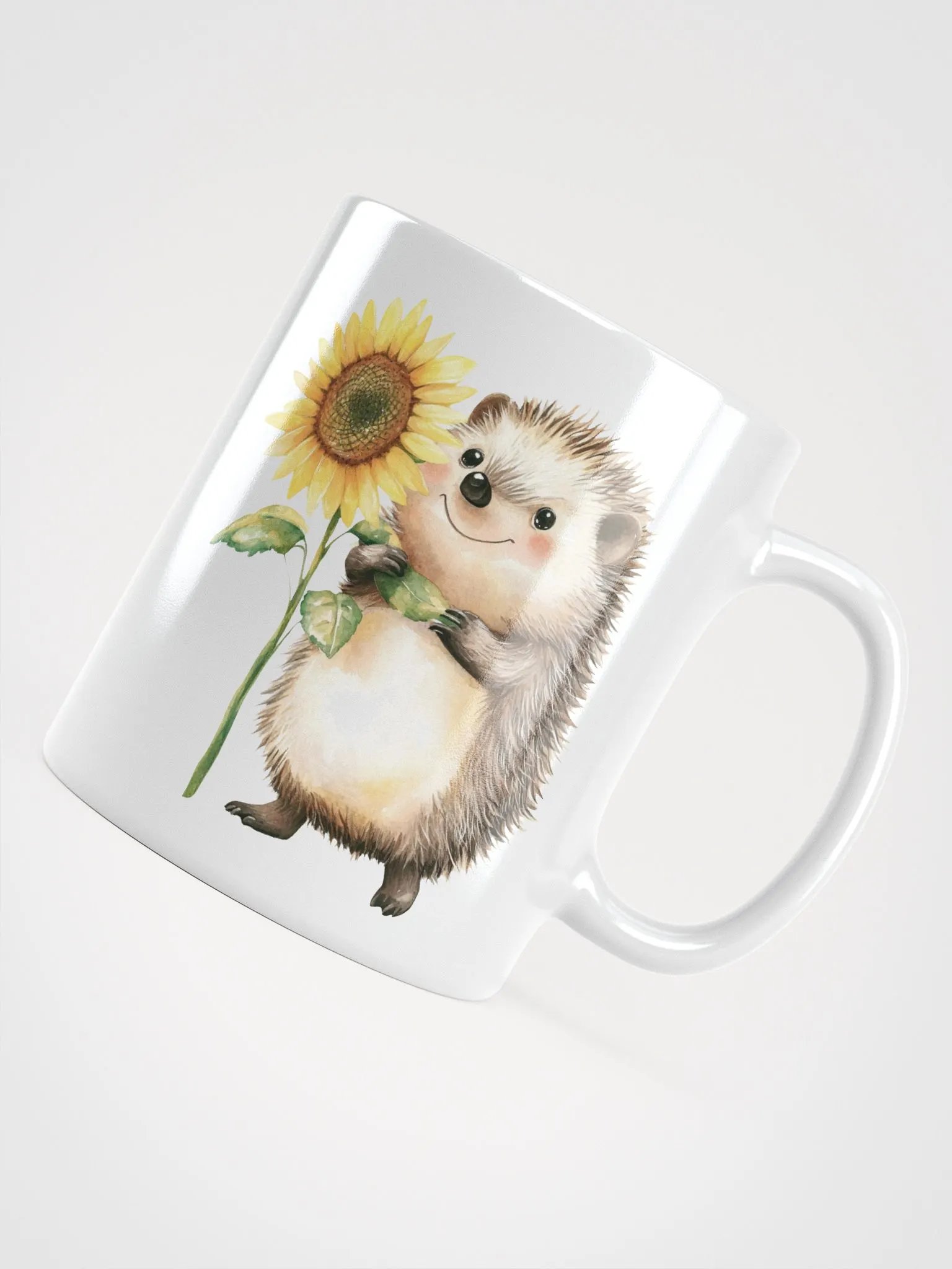 Sunflower Hedgehog Mug product image (10)