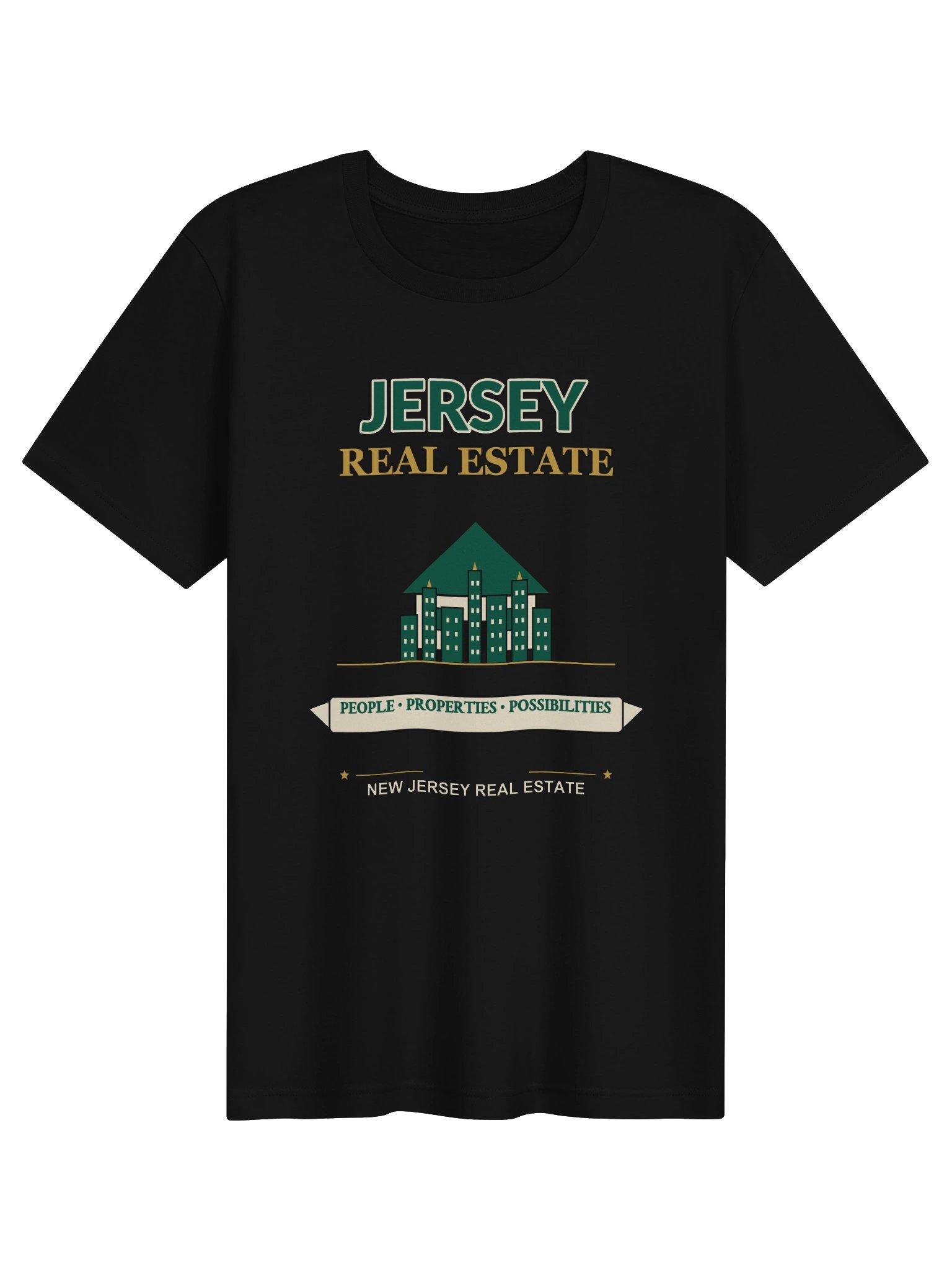 Jersey Real Estate T-Shirt product image (1)