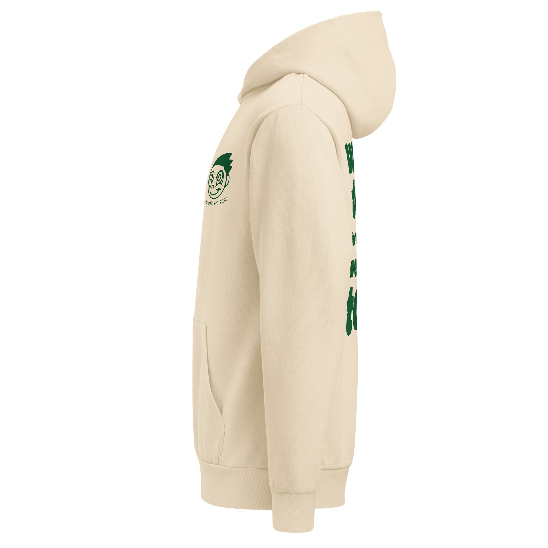 Struggling Together Hoodie - Cream product image (4)