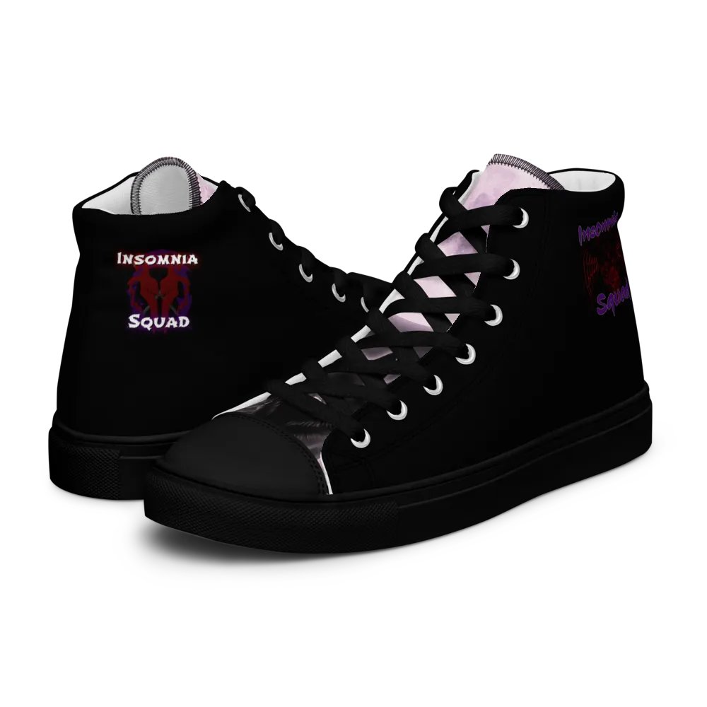 Men's Black Insomnia Squad Canvas Hi-Tops product image (10)