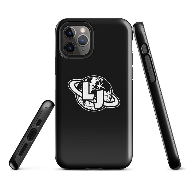 "Icon" Tough iPhone Case in Black product image (1)