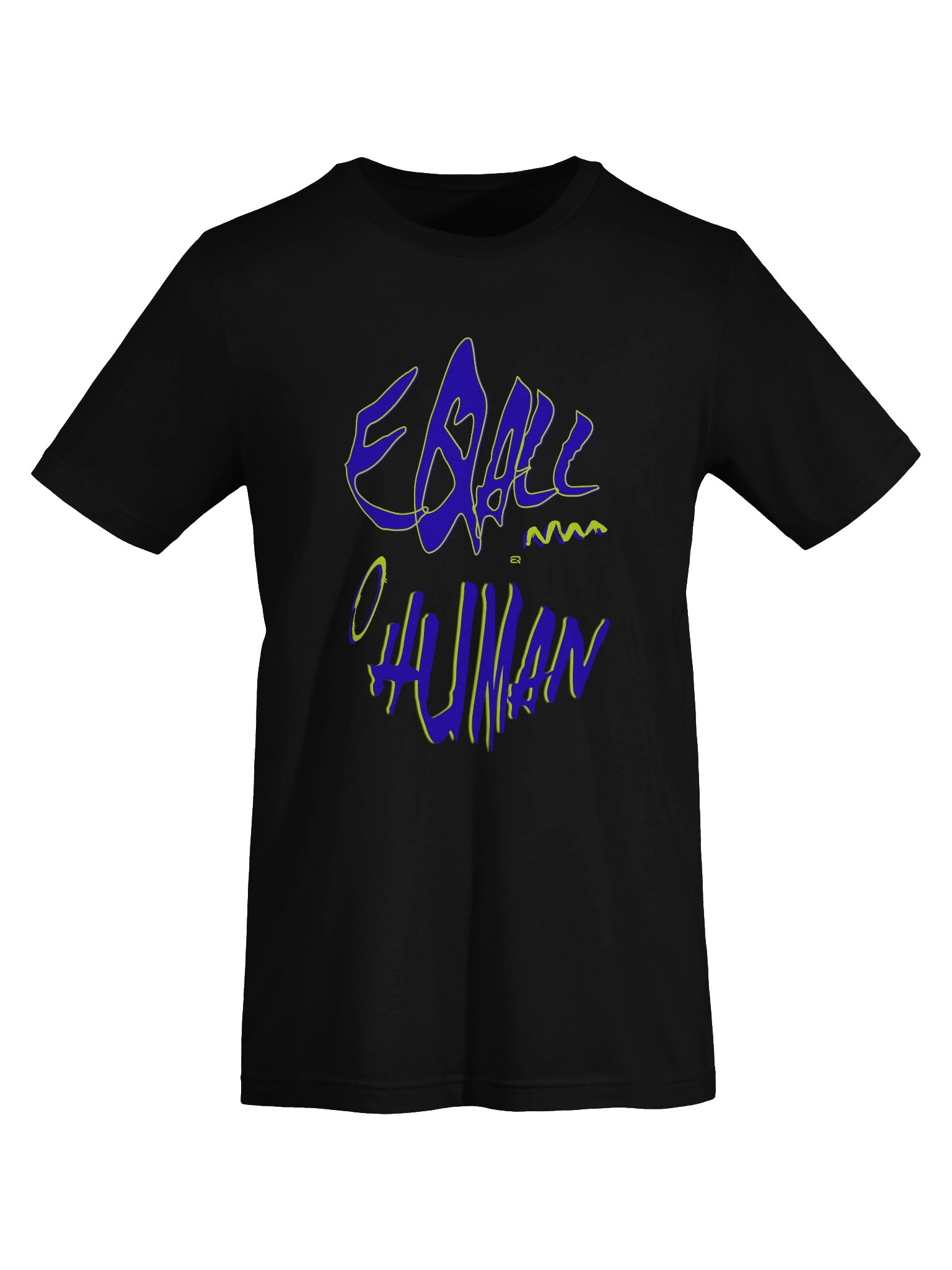EQuALL Human_Bella + Canvas Unisex T-shirt_R3CVR.i by EQALL® Essentials_Blue / Green product image (7)
