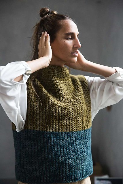Timbo Vest Knitting Pattern product image (5)