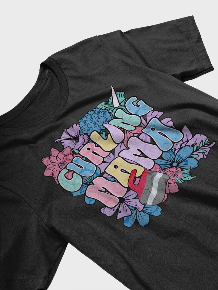 Curling Mama Floral T-Shirt product image (2)