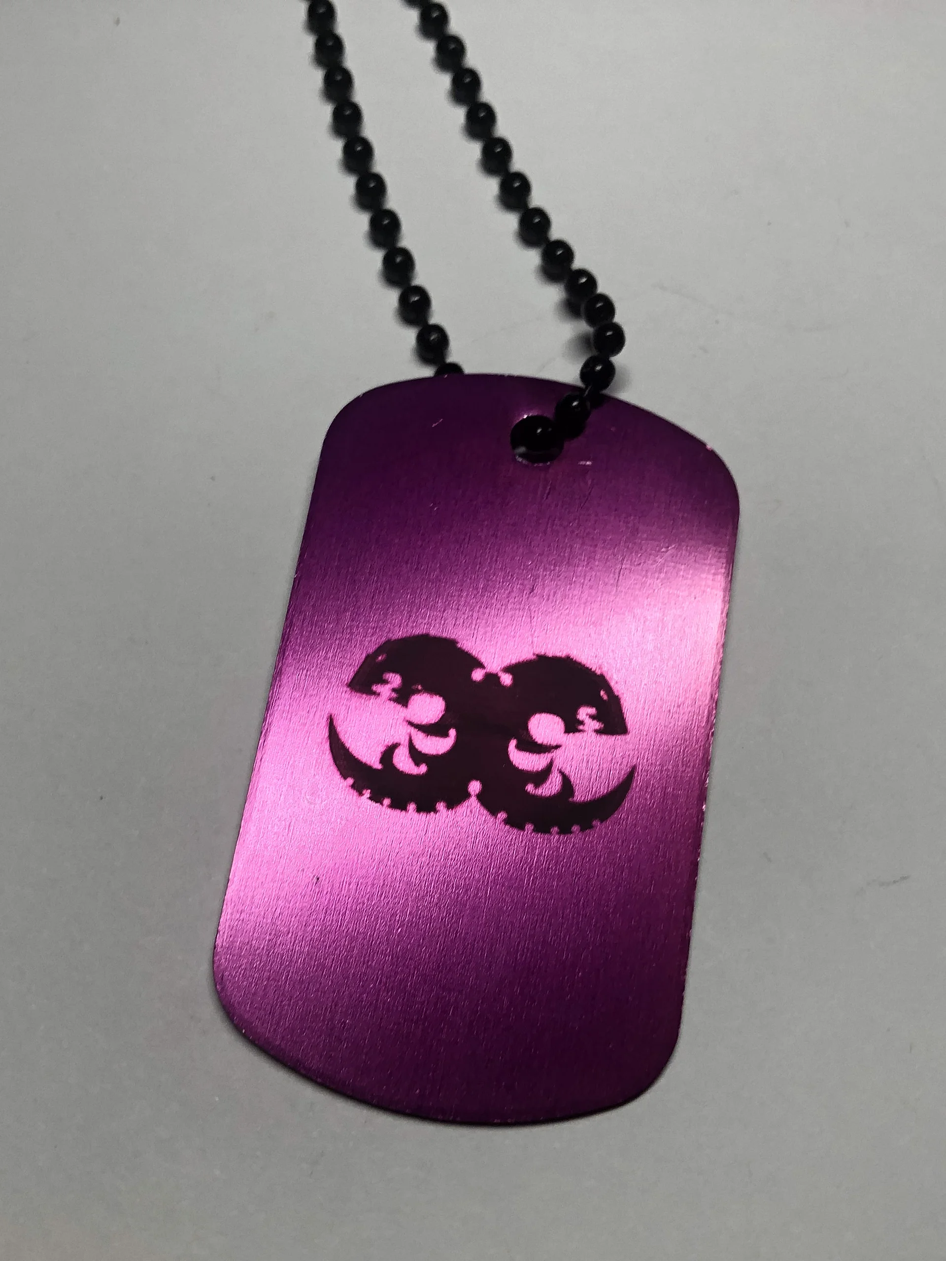 THE SWARM - Engraved Dog Tag Pendant Necklace product image (3)