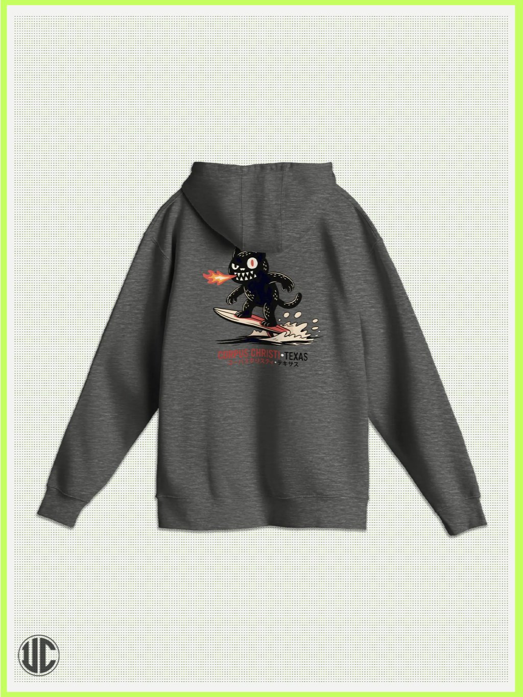 UnkoCon – Corpus Christi TX Surfer Pullover Hoodie product image (2)